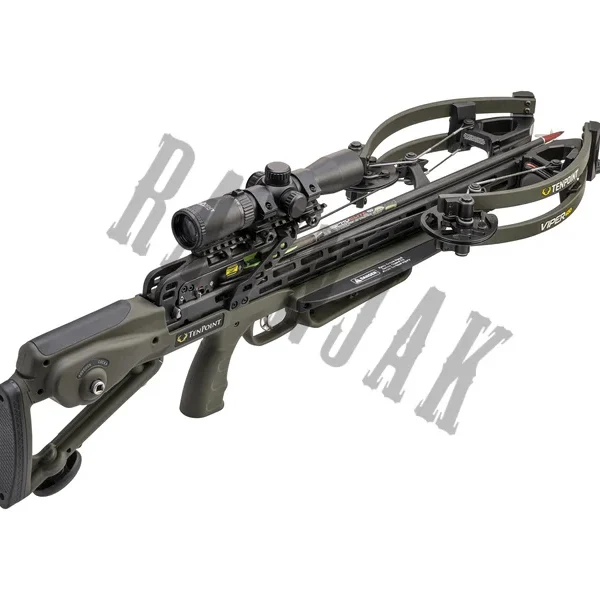 TenPoint Crossbow Compound Viper 430 ACUslide Rangemaster 100 Scope