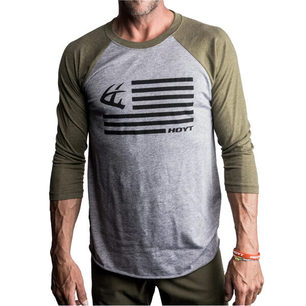 Hoyt T-Shirt 3/4 Sleeve Commander