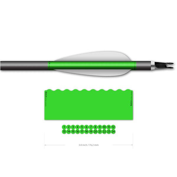 Socx Wrap Shorty 8.0 mm Max Fluor Color