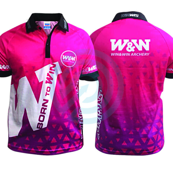 Win&Win T-Shirt Official Archer 2017 Pink